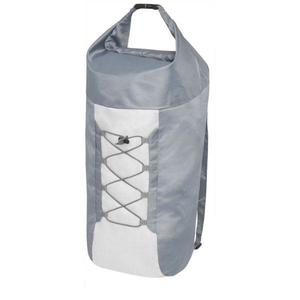 Obrázky: Lehký skládací batoh šedo/bílý, Obrázek 1