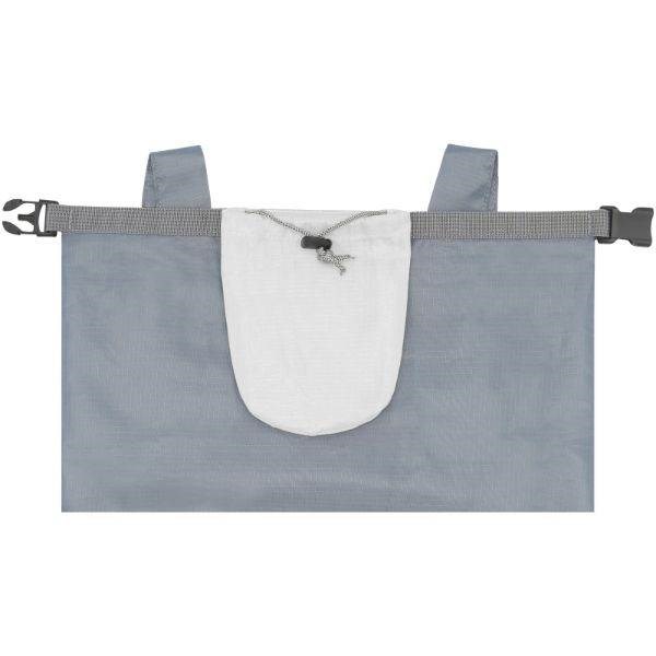 Obrázky: Lehký skládací batoh šedo/bílý, Obrázek 3