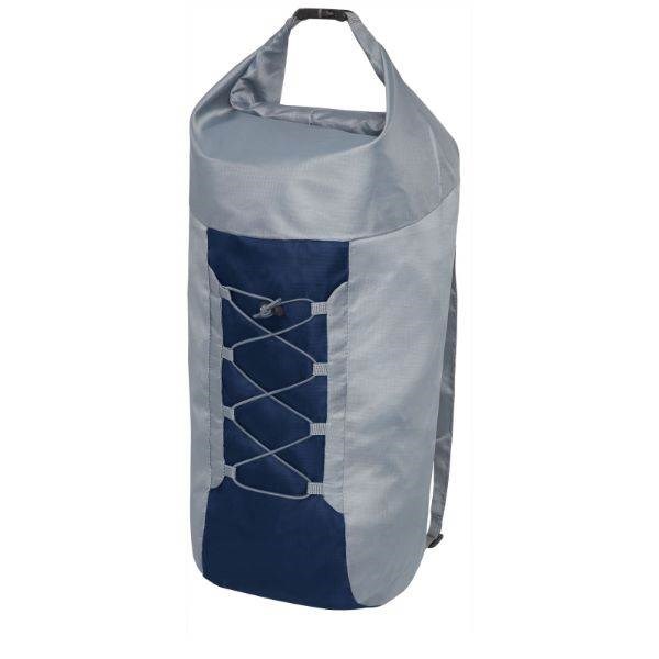 Obrázky: Lehký skládací batoh šedo/nám. modrý, Obrázek 1