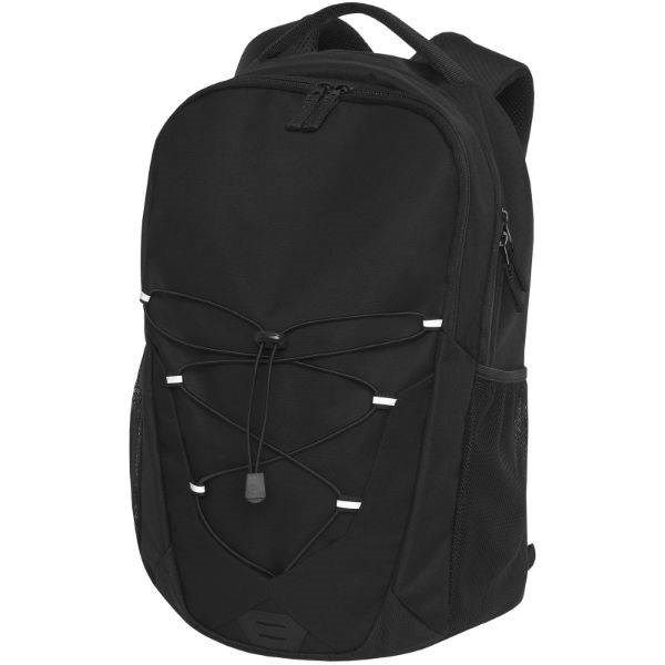 Obrázky: Polstrovaný černý batoh, pouzdro na tablet, Obrázek 1