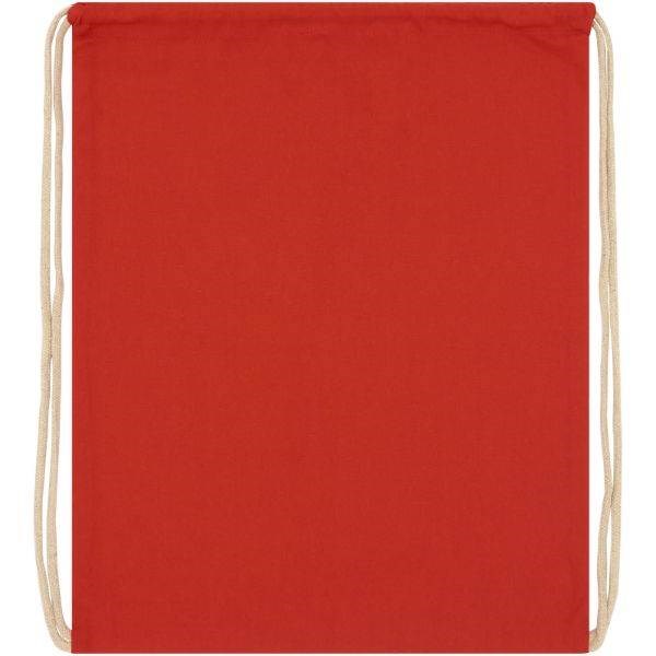 Obrázky: Červený batoh z bavlny 140 g/m², Obrázek 3