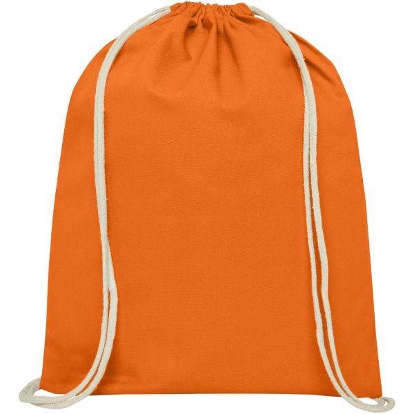 Obrázky: Oranžový batoh z bavlny 140 g/m², Obrázek 2