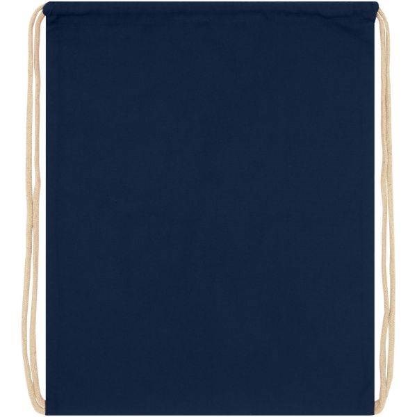 Obrázky: Námořně modrý batoh z bavlny 140 g/m², Obrázek 3