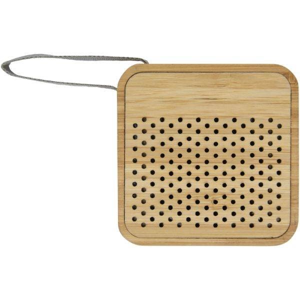Obrázky: Bambusový čtvercový 3W reproduktor Bluetooth, Obrázek 4