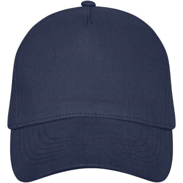 Obrázky: Námořně modrá 5panelová čepice s kovovou přezkou, Obrázek 3