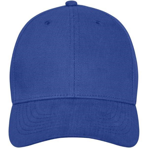 Obrázky: 6panelová čepice s kovovou přezkou, středně modrá, Obrázek 3