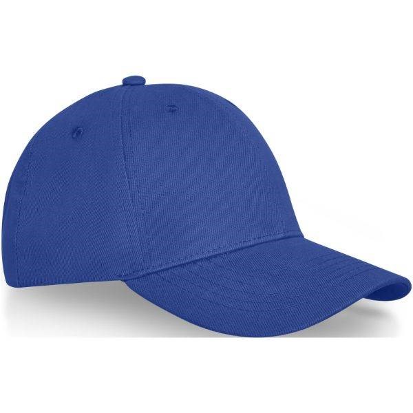 Obrázky: 6panelová čepice s kovovou přezkou, středně modrá, Obrázek 5