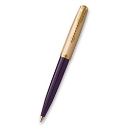 Obrázky: Parker 51 Deluxe Plum GT, kuličkové pero