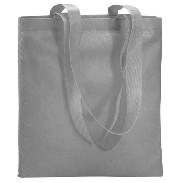 Obrázky: Šedá taška přes rameno z netkané textilie