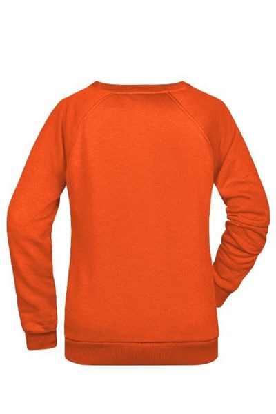 Obrázky: Dámská mikina BASIC J&N 280 oranžová M, Obrázek 2