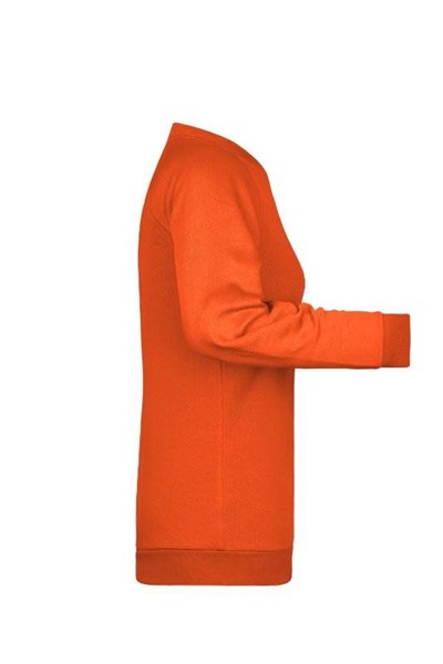 Obrázky: Dámská mikina BASIC J&N 280 oranžová M, Obrázek 4
