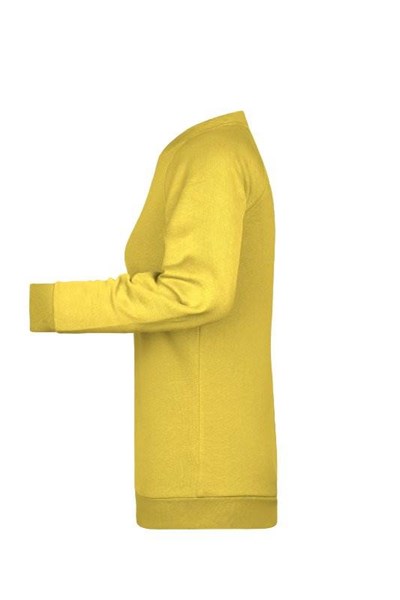 Obrázky: Dámská mikina BASIC J&N 280 žlutá XXXL, Obrázek 3