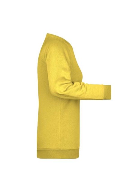 Obrázky: Dámská mikina BASIC J&N 280 žlutá XXXL, Obrázek 4