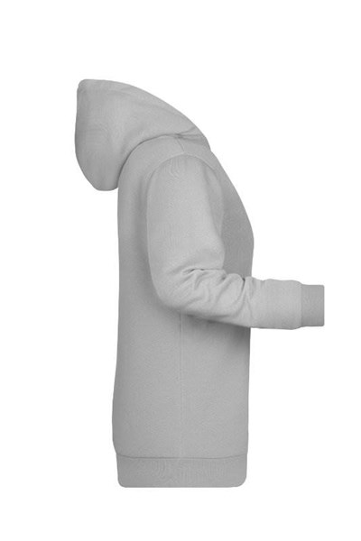 Obrázky: Dámská mikina s kapucí J&N 280 šedá XL, Obrázek 4