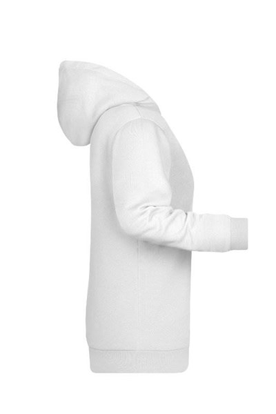 Obrázky: Dámská mikina s kapucí J&N 280 bílá XS, Obrázek 4