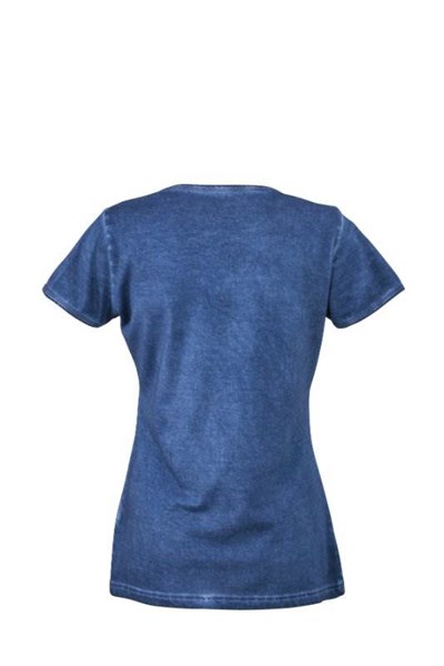 Obrázky: Dámské triko EFEKT J&N dž.modré XL, Obrázek 2