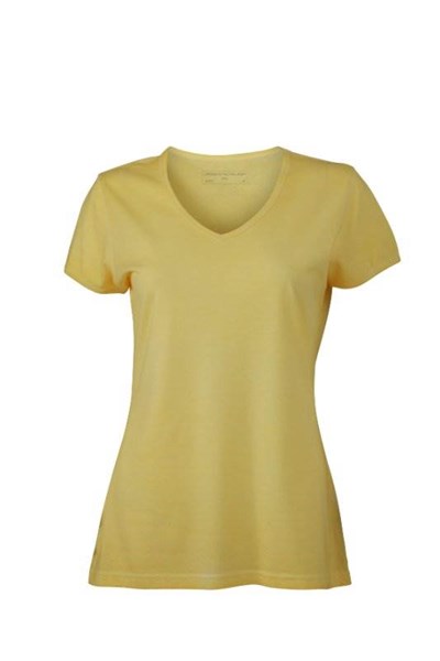 Obrázky: Dámské triko EFEKT J&N sv.žluté M, Obrázek 1