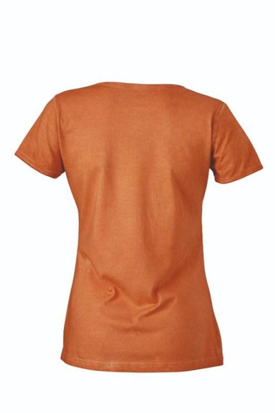 Obrázky: Dámské triko EFEKT J&N oranžové M, Obrázek 2