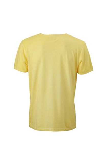 Obrázky: Pánské triko EFEKT J&N sv.žluté S, Obrázek 2