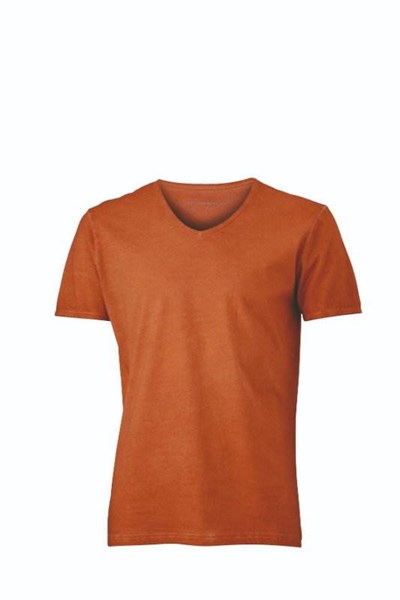Obrázky: Pánské triko EFEKT J&N oranžové M, Obrázek 1