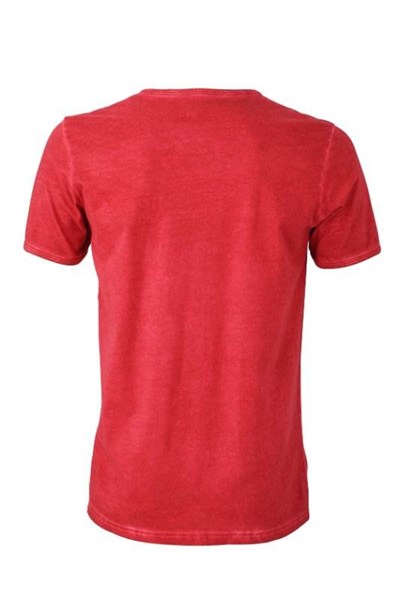 Obrázky: Pánské triko EFEKT J&N červené L, Obrázek 2