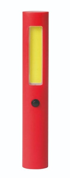 Obrázky: LED COB plast. pracovní svítilna s magnetem,červená, Obrázek 1