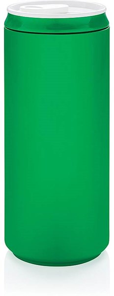 Obrázky: Ekologická láhev - tvar plechovka 300 ml, zelená