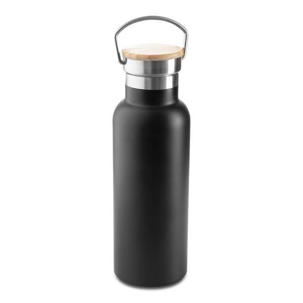 Obrázky: Černá termoska s rukojetí, 500 ml