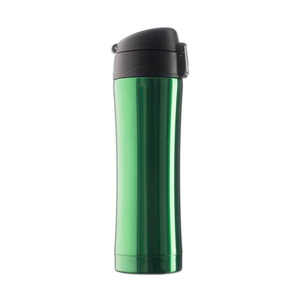 Obrázky: Zelený termohrnek 400 ml, vnitřek z nerez oceli, Obrázek 3
