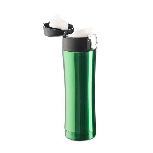 Obrázky: Zelený termohrnek 400 ml, vnitřek z nerez oceli, Obrázek 4