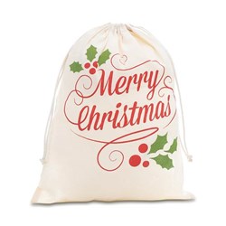 Obrázky: Taška z bavlny s vánočním motivem