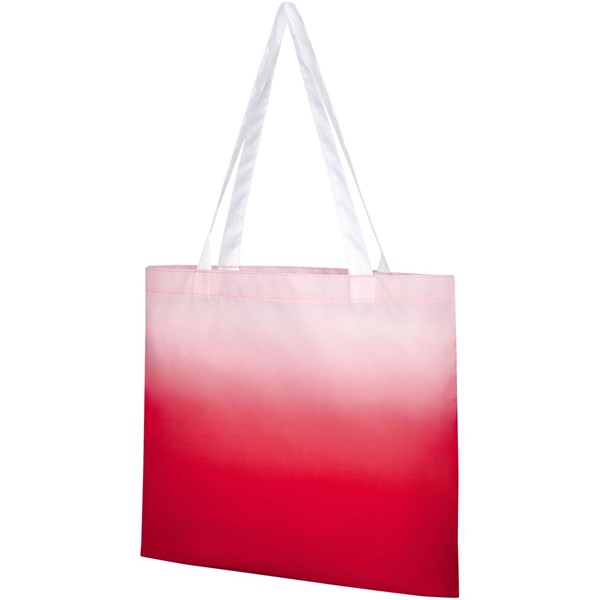 Obrázky: Červená nákupní taška s barevným přechodem, Obrázek 1