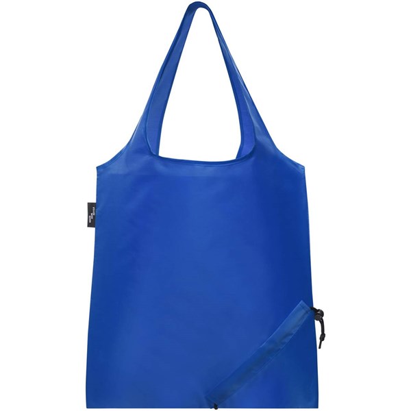 Obrázky: Skládací nákupní taška z RPET Sabia světle modrá, Obrázek 2