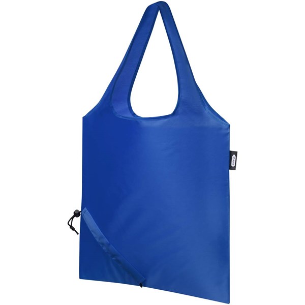 Obrázky: Skládací nákupní taška z RPET Sabia světle modrá, Obrázek 3