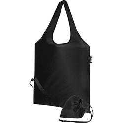 Obrázky: Skládací nákupní taška z RPET černá