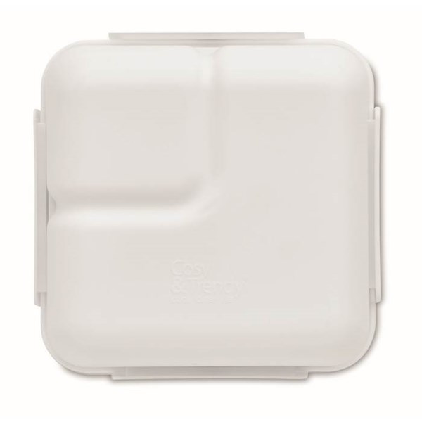 Obrázky: Bílá PP krabička na obědy s příbory, Obrázek 10
