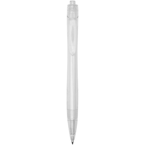 Obrázky: Bílé kuličkové pero z recyklovaného PET