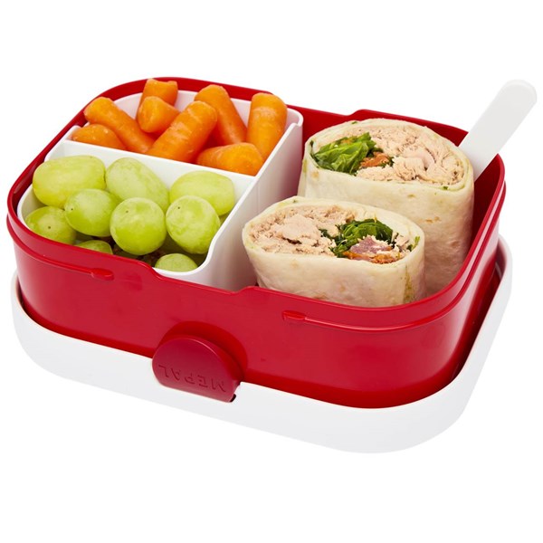 Obrázky: Plastový obědový box červený, Obrázek 3