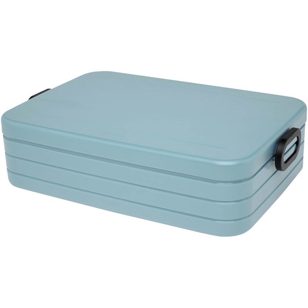 Obrázky: Velký plastový obědový box mátově zelený, Obrázek 1