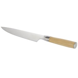 Obrázky: Nerezový kuchařský nůž s bambusovou rukojetí