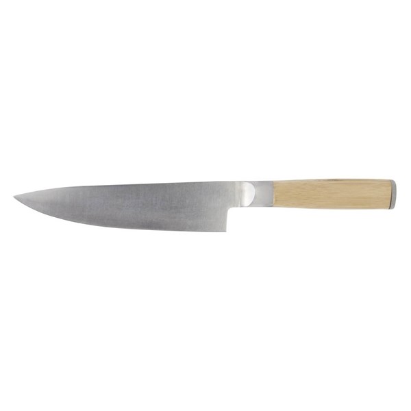 Obrázky: Nerezový kuchařský nůž s bambusovou rukojetí, Obrázek 6
