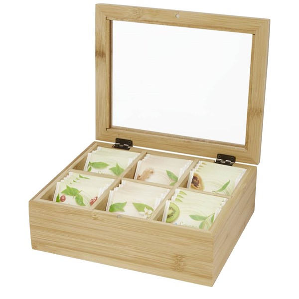 Obrázky: Bambusová krabice na čaj (až na 36 ks)