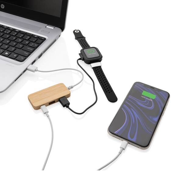 Obrázky: Bambusový USB switch s USB C, Obrázek 3