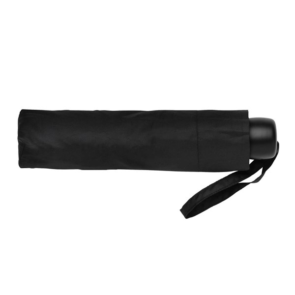 Obrázky: Černý manuální deštník ze 190T rPET AWARE™, Obrázek 3