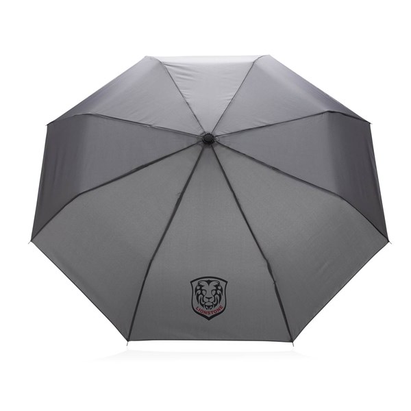 Obrázky: Antracitový manuální deštník ze 190T rPET AWARE™, Obrázek 5