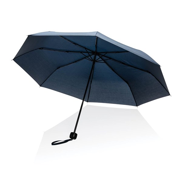 Obrázky: Nám. modrý manuální deštník ze 190T rPET AWARE™, Obrázek 4