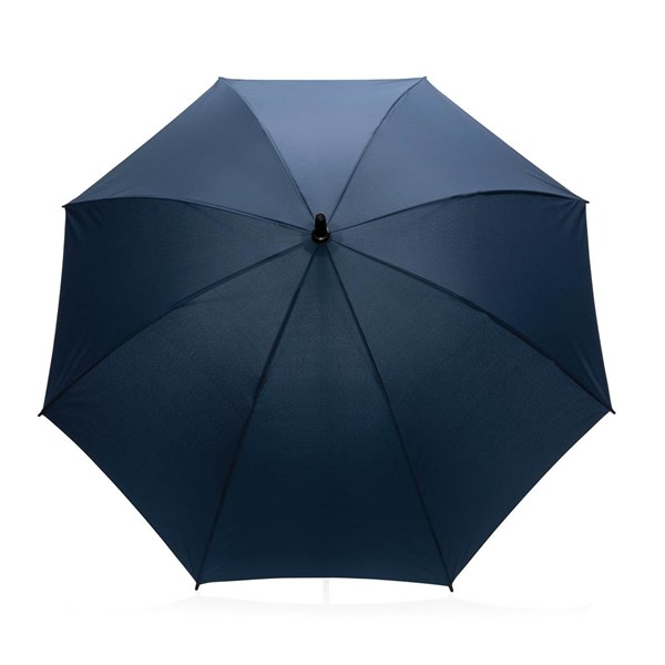 Obrázky: Nám. modrý větru odolný manuální deštník rPET, Obrázek 2