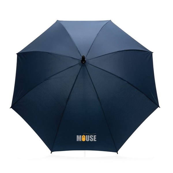 Obrázky: Nám. modrý větru odolný manuální deštník rPET, Obrázek 6