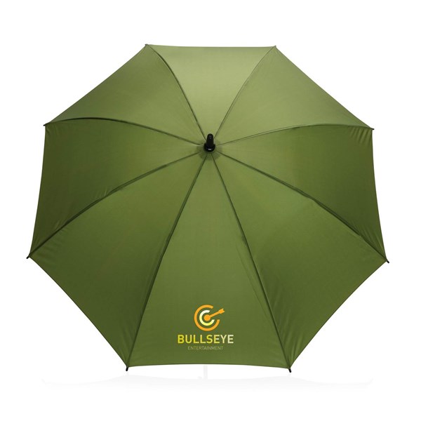 Obrázky: Zelený větru odolný manuální deštník rPET, Obrázek 6