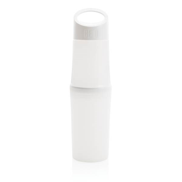 Obrázky: Bílá organická lahev na vodu BE O Bottle, 500ml, Obrázek 2